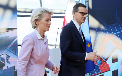 Premier RP Mateusz Morawiecki i szefowa KE Ursula von der Leyen wielokrotnie rozmawiali o problamach