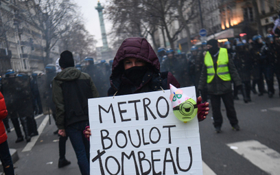 Francuzi protestują przeciwko podwyższeniu wieku emerytalnego