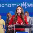 Agnieszka Dziemianowicz-Bąk / Briefing w Ministerstwie Rodziny, Pracy i Polityki Społecznej