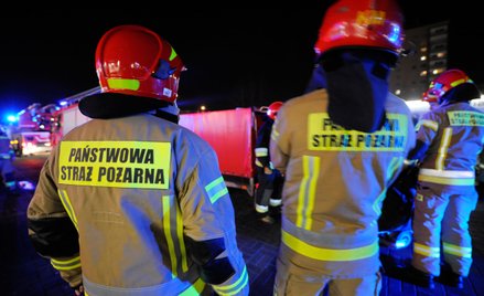 Bielsko-Biała. Zawaliła się kamienica, strażacy przeszukują rumowisko