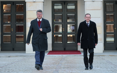 Mariusz Kamiński i Maciej Wąsik spędzili w Pałacu Prezydenckim cały dzień przed zatrzymaniem ich prz