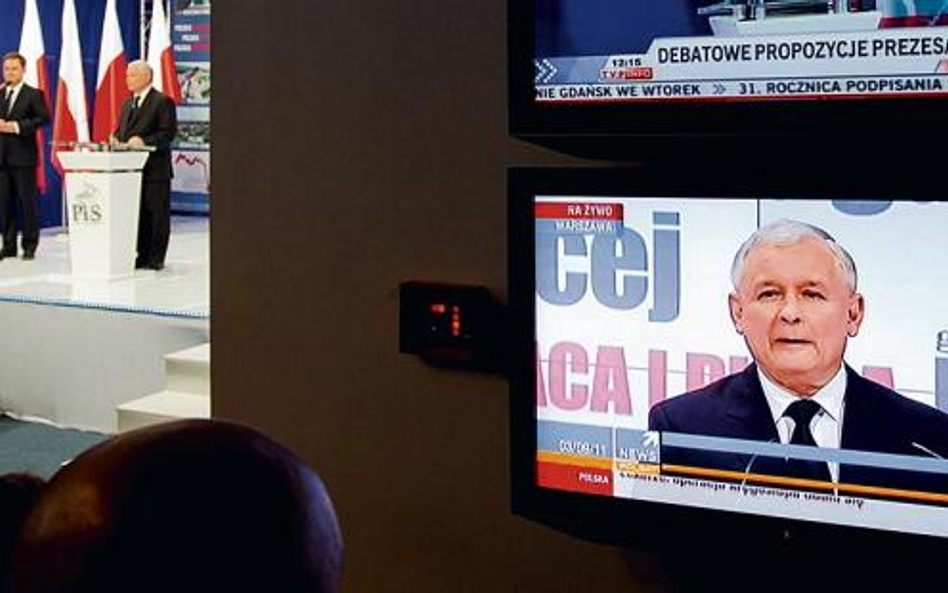 Większa część mediów jest stroną sporu politycznego – mówił prezes PiS Jarosław Kaczyński w sobotę p