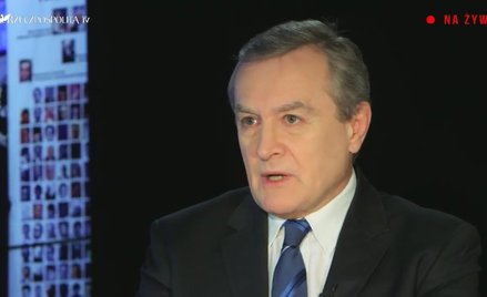 Wicepremier, minister kultury prof. Piotr Gliński