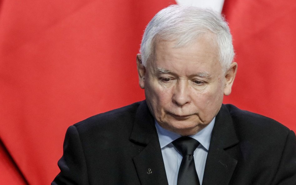 Prezes PiS Jarosław Kaczyński