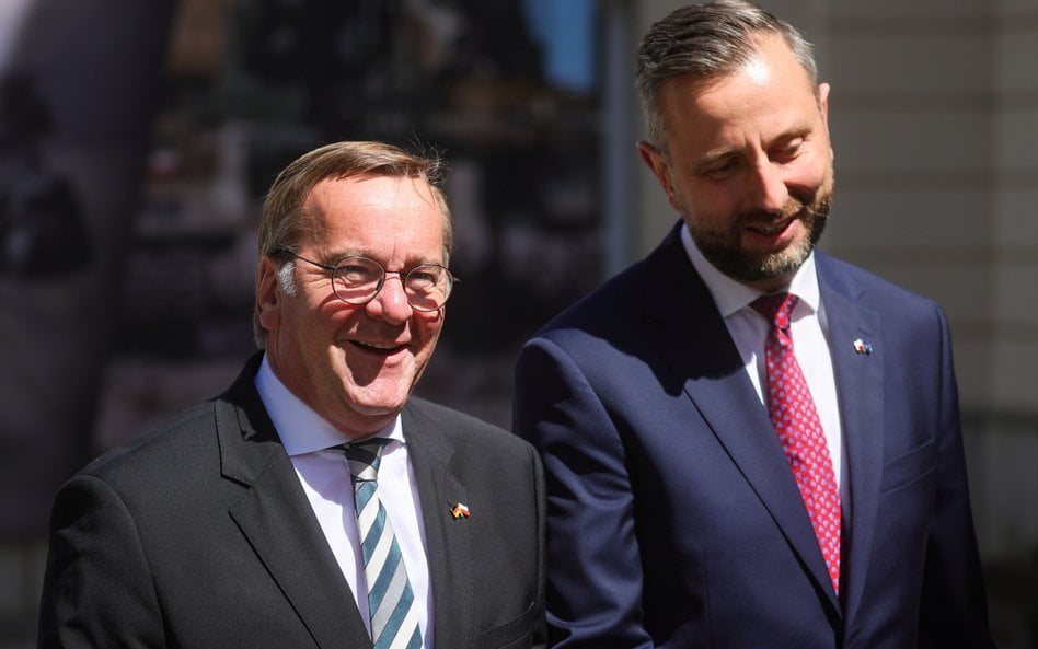 Boris Pistorius i Władysław Kosiniak-Kamysz