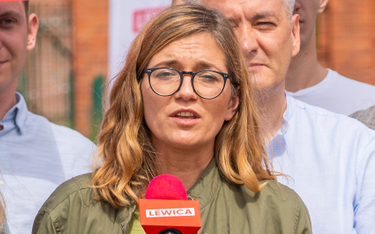 Magdalena Biejat, kandydatka na prezydenta Warszawy, współprzewodnicząca partii Razem, wicemarszałki