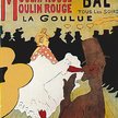 Moulin Rouge. La Goulue, plakat z 1890 r.