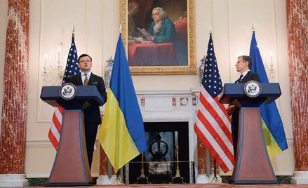 Szef ukraińskiej dyplomacji Dmytro Kuleba spotkał się w minionym tygodniu z sekretarzem stanu USA An