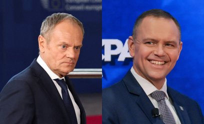 Premier Donald Tusk i prezydent Karol Nawrocki