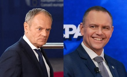 Premier Donald Tusk i prezydent Karol Nawrocki