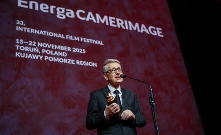 Dyrektor festiwalu Marek Żydowicz na gali otwarcia 33. Międzynarodowego Festiwalu Filmowego EnergaCA
