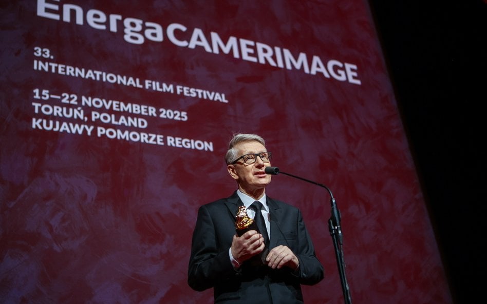 Dyrektor festiwalu Marek Żydowicz na gali otwarcia 33. Międzynarodowego Festiwalu Filmowego EnergaCA