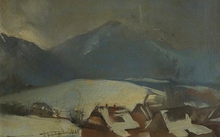 Jan Wydra, Zimowy pejzaż