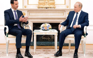 Baszar Asad dziękował Władimirowi Putinowi za sześć lat wojskowego wspierania swej władzy