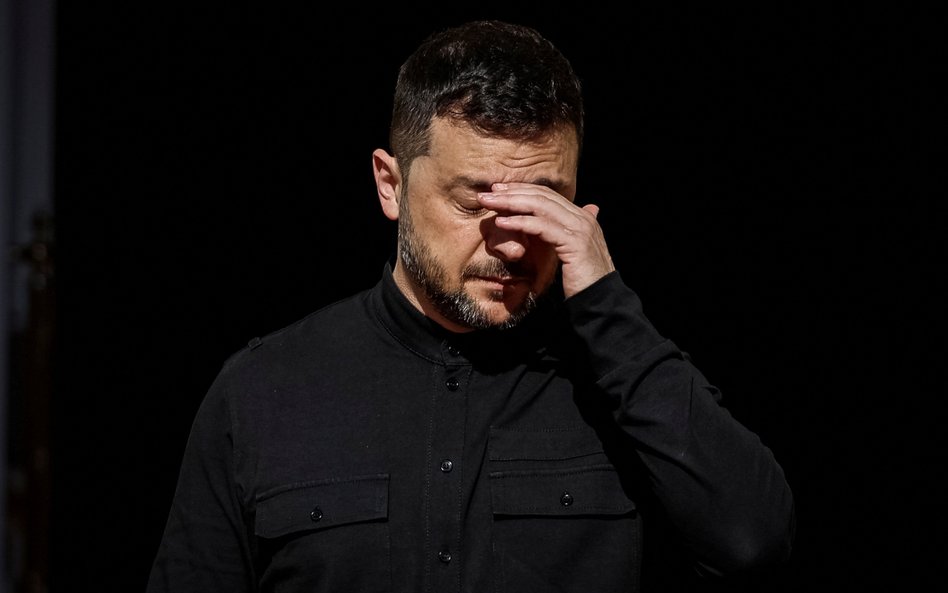 Prezydent Ukrainy Wołodymyr Zełenski