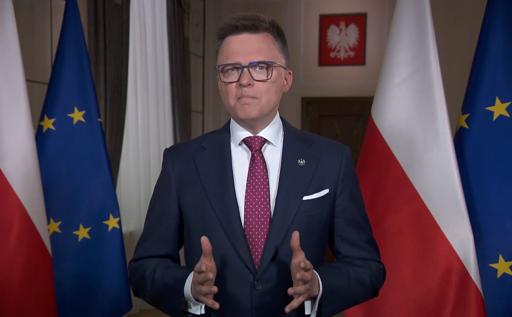 „Zamęczyliśmy was tą kampanią”. Orędzie Szymona Hołowni przed drugą turą wyborów