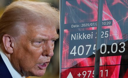 Po ogłoszeniu przez Trumpa porozumienia handlowego z Japonią indeks Nikkei zwyżkuje