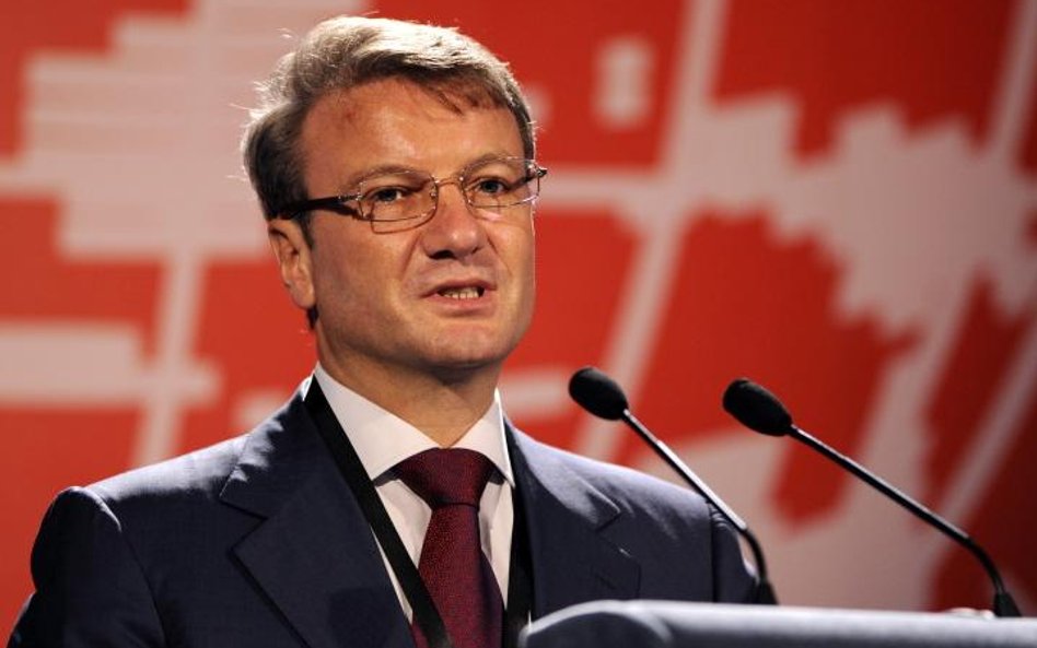 German Gref, prezes Sbierbanku twierdzi, że Troika Dialog (której prezesem jest Ruben Wardanian) zys