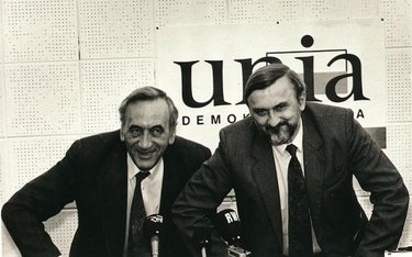Unia Demokratyczna to była stara, dobra marka – mówi Waldemar Kuczyński (z prawej). Uśmiech jej szef