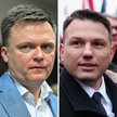 Marszałek Sejmu, lider Polski 2050 Szymon Hołownia i prezes Nowej Nadziei, jeden z liderów Konfedera