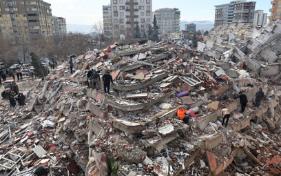 Skutki trzęsienia ziemi w Kahramanmaras