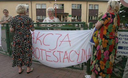 29 maja 2007 r. - prostes w zakładach Sklejka-Pisz