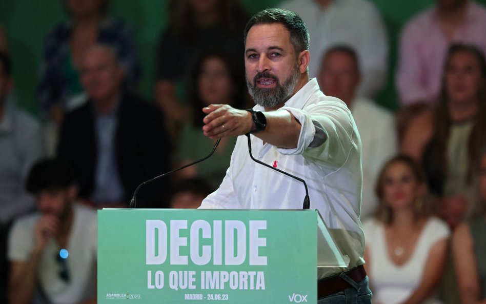 Santiago Abascal, lider partii Vox