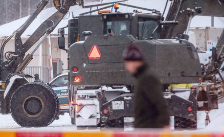 Najbardziej narażone ostatnio przejście graniczne Vartius
