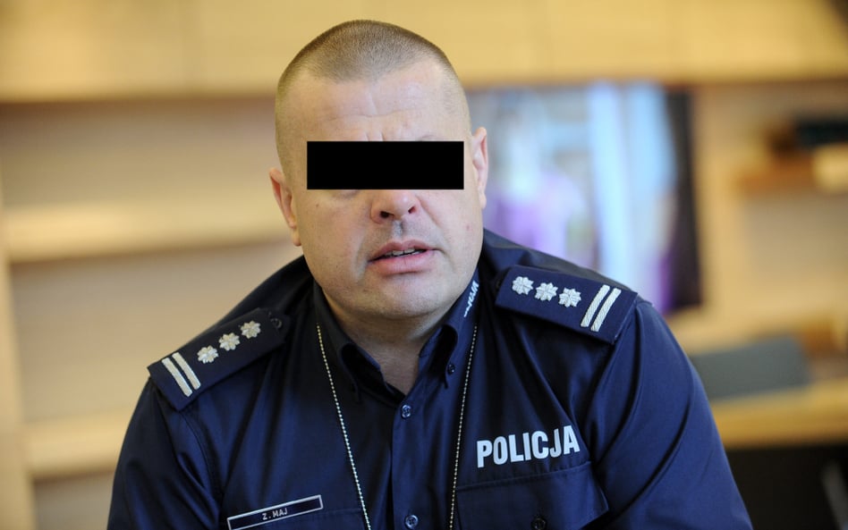 Były komendant główny policji Zbigniew M.