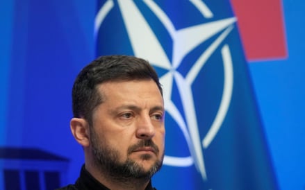 Prezydent Ukrainy Wołodymyr Zełenski