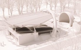 Najważniejszą nowością, która całkowicie odmieni komfort korzystania z amfiteatru, jest budowa nowoc