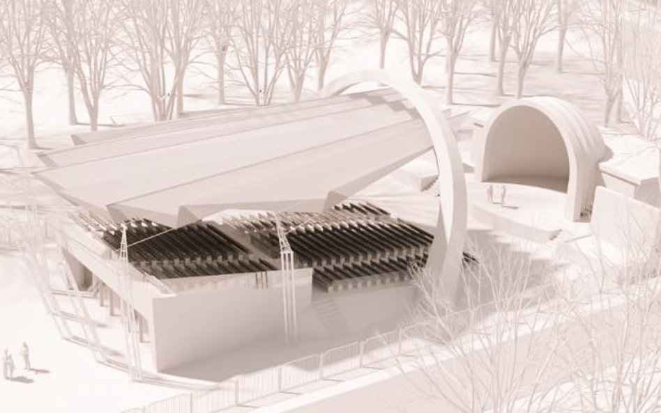 Najważniejszą nowością, która całkowicie odmieni komfort korzystania z amfiteatru, jest budowa nowoc