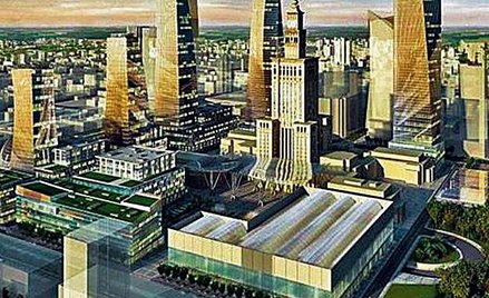 Ostatnia koncepcja zabudowy okolic Pałacu Kultury i Nauki zakłada powstanie pięciu wieżowców. Urzędn