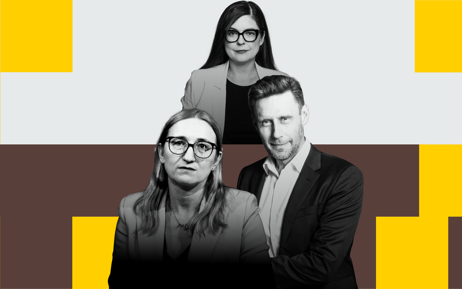 mec. Anna Cudna-Wagner i prof. Michał Romanowski
