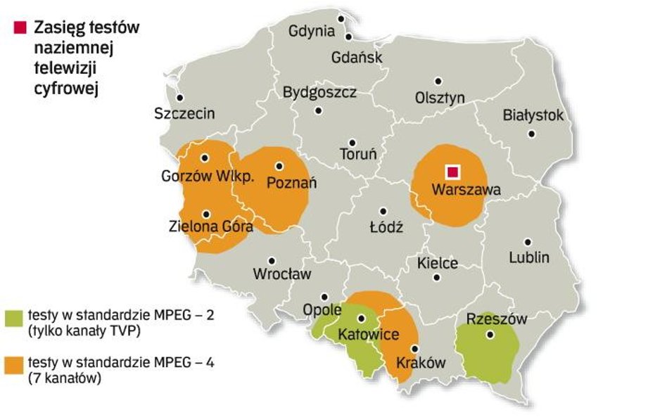 Do końca września usługa ruszy oficjalnie w Zielonej Górze, Żaganiu, Warszawie i Poznaniu, a niewykl