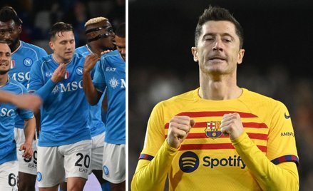 Piotr Zieliński i Robert Lewandowski