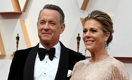 Tom Hanks i jego żona Rita Wilson