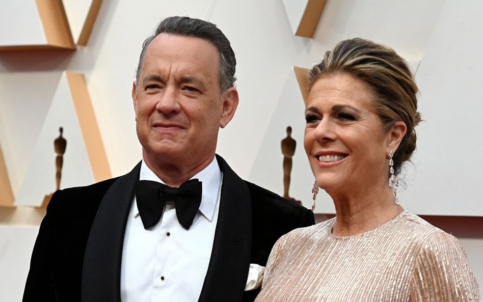 Tom Hanks i jego żona Rita Wilson