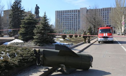 Szczątki rakiety Toczka-U