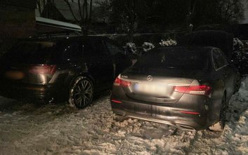 Na terenie Litwy mundurowi zabezpieczyli poszukiwane audi oraz znaleźli również mercedesa.