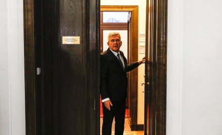 Marszałek Stanisław Karczewski wskazuje, że o budowie siedziby dla Senatu myśleli już jego poprzedni