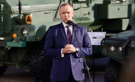 Prezydent Karol Nawrocki podczas Międzynarodowego Salonu Przemysłu Obronnego w Kielcach