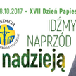 Plakat XVII Dnia Papieskiego