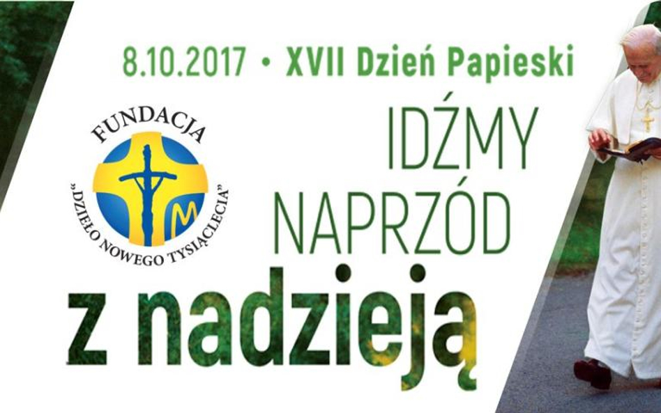 Plakat XVII Dnia Papieskiego