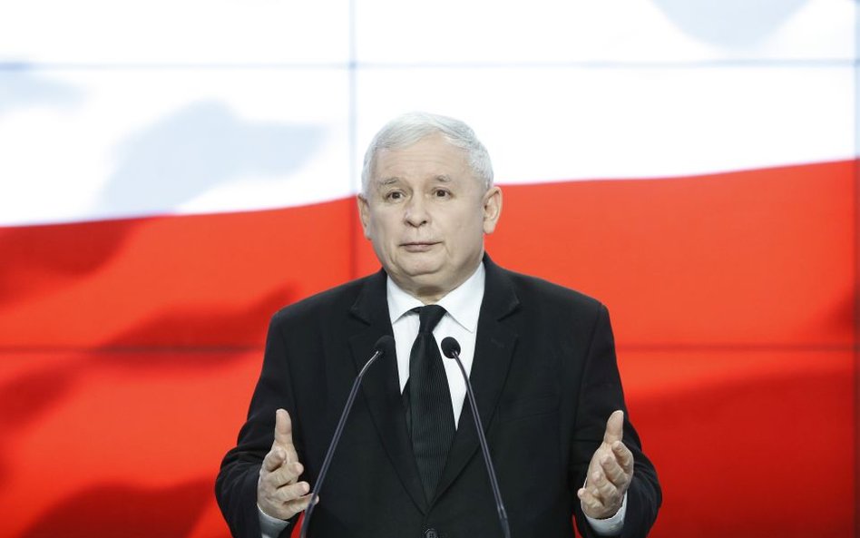 Prezes PiS Jarosław Kaczyński