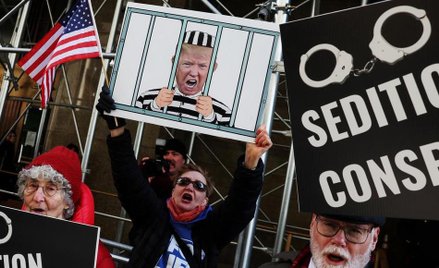 Niemiecka prasa o zarzutach dla Donalda Trumpa