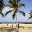 Plaża w mieście Tarrafal w Republice Zielonego Przylądka na wyspie Santiago