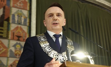 Łukasz Gibała zaprzysiężony na prezydenta miasta w trakcie sesji Rady Miasta Krakowa