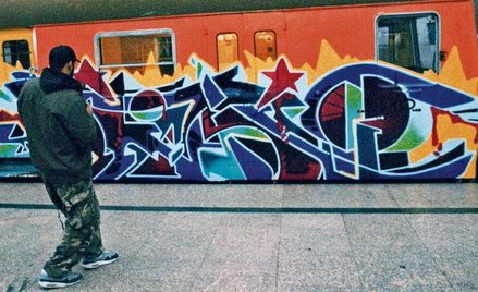 Pociąg to najatrakcyjniejszy obiekt dla twórców graffiti – jest jak ruchome płótno