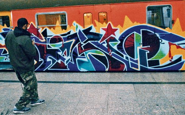 Pociąg to najatrakcyjniejszy obiekt dla twórców graffiti – jest jak ruchome płótno